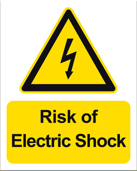Warning Risk of Electric Shock
