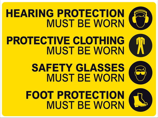 OSH Sign 2-PVC Safety Sign-Markit Graphics Made in NZ