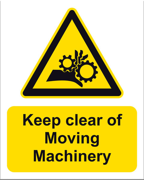 Keep Clear of Moving Machinery - Markit Graphics