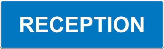 Reception Sign - Markit Graphics