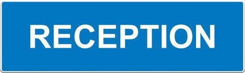Reception Sign - Markit Graphics