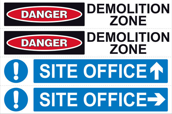 Site Safe 4 Sign - Markit Graphics