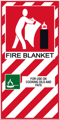 Fire Blanket Sign - Markit Graphics