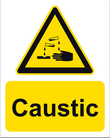 Caustic Sign - Markit Graphics