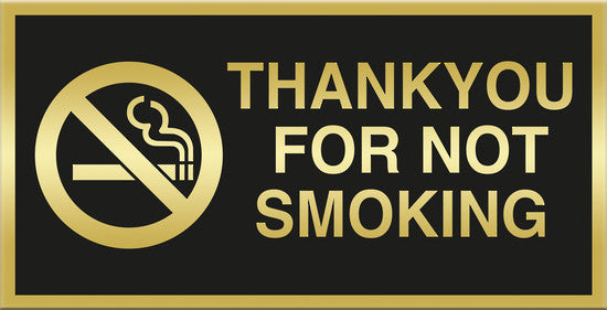THANKYOU FOR NOT SMOKING - Markit Graphics