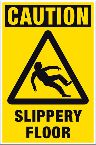 Caution Slippery Floor - Markit Graphics