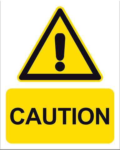 Caution Sign - Markit Graphics