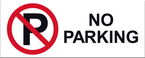 No Parking Sign - Markit Graphics
