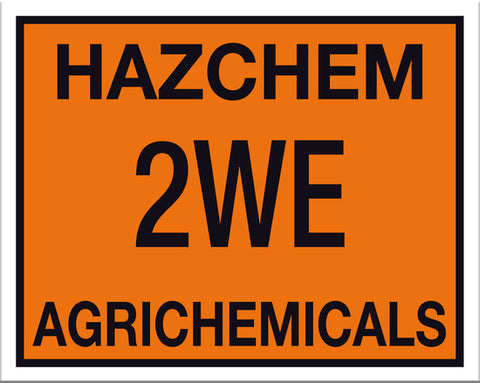 Hazchem Agrichemicals Sign - Markit Graphics