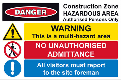 Site Safe 1 Sign - Markit Graphics