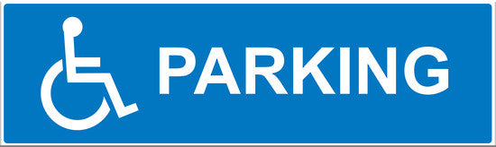 Disabled Parking Sign - Markit Graphics