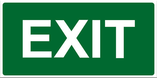 Exit Sign - Markit Graphics