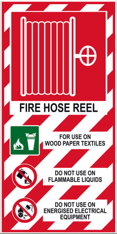 Fire Hose Reel Sign - Markit Graphics