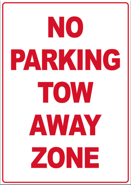 No Parking Tow Away Zone - Markit Graphics