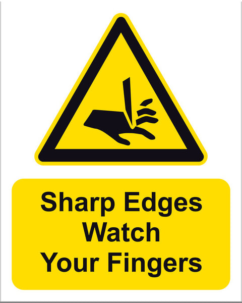 Sharp Edges Watch your Fingers - Markit Graphics