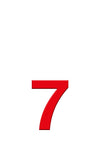 ALPHA STICK - 25ASR (Numbers 0 to 9) - 25mm