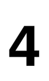 ALPHA STICK - 38ASB (Numbers 0 to 9) - 38mm