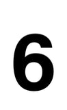 ALPHA STICK - 38ASB (Numbers 0 to 9) - 38mm