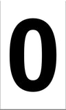 ALPHA STICK - 50ASB (Numbers 0 to 9) - 50mm