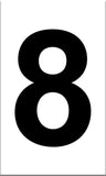 ALPHA STICK - 50ASB (Numbers 0 to 9) - 50mm