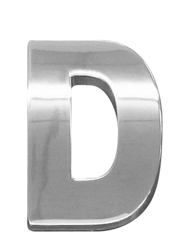 3D CHROME - 603D (Letters A to Z) - 60mm