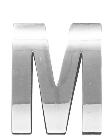 3D CHROME - 603D (Letters A to Z) - 60mm