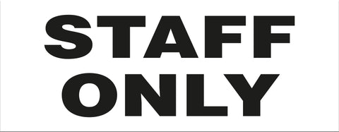 Staff Only