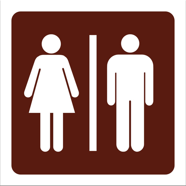 Rest Room (Unisex Symbol)