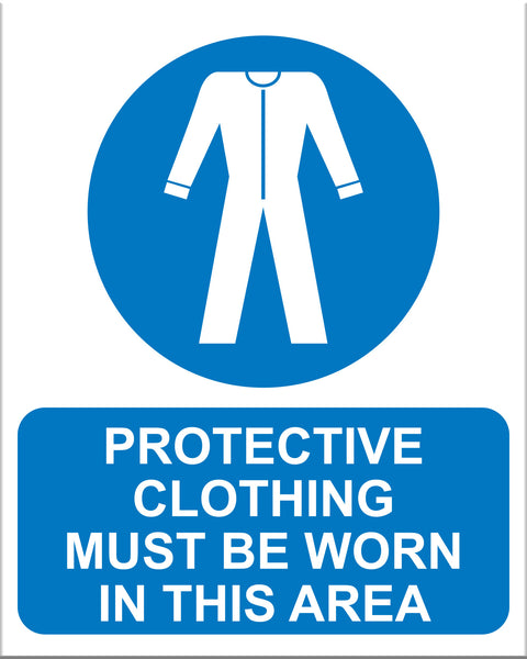 Protective Clothing Must Be Worn - Markit Graphics