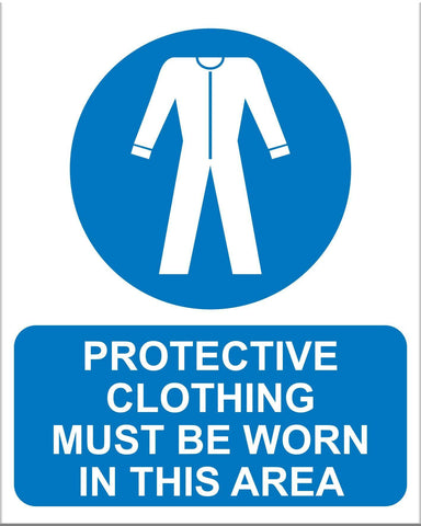 Protective Clothing Must Be Worn - Markit Graphics