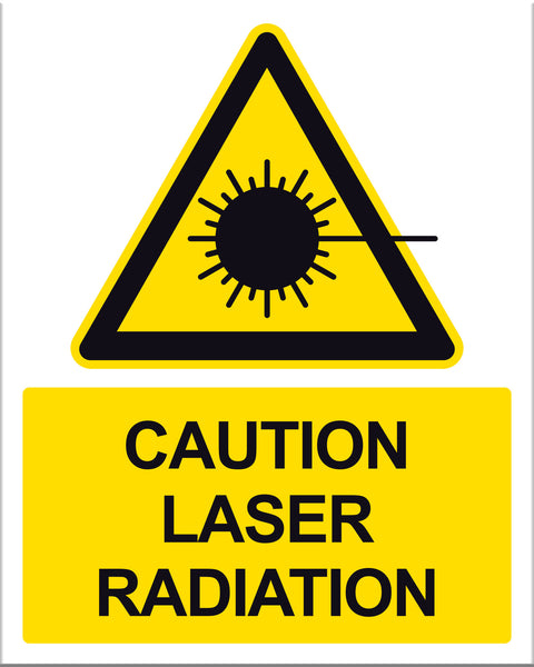 Caution Laser Radiation - Markit Graphics