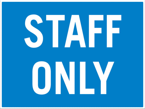 Staff Only