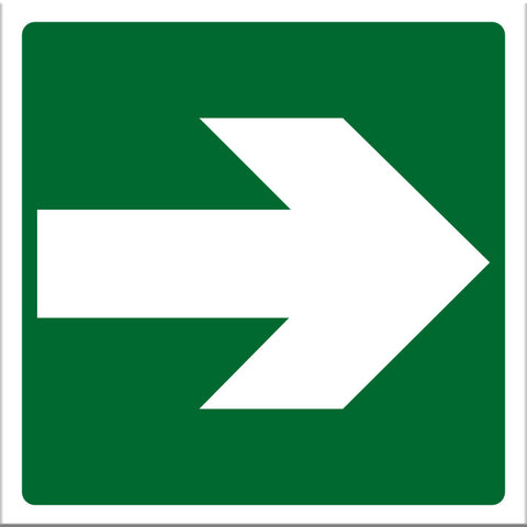 Arrow Green Sign - Markit Graphics