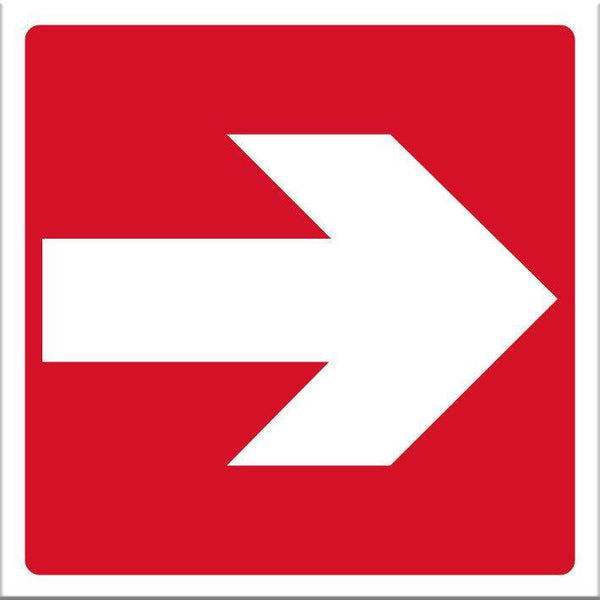 Arrow Red Sign – Markit Graphics