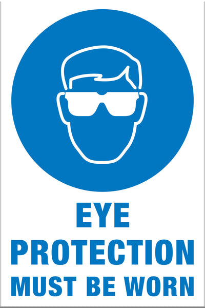 Eye Protection Must Be Worn - Markit Graphics