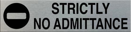 STRICTLY NO ADMITTANCE - Markit Graphics