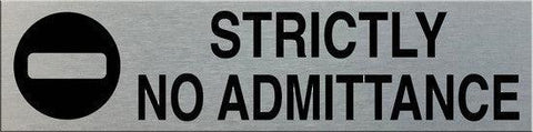 STRICTLY NO ADMITTANCE - Markit Graphics